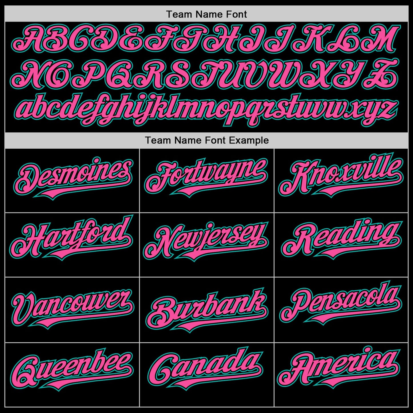 Custom Black Pink Pinstripe Aqua Authentic Sleeveless Baseball Jersey - Sky-Custom