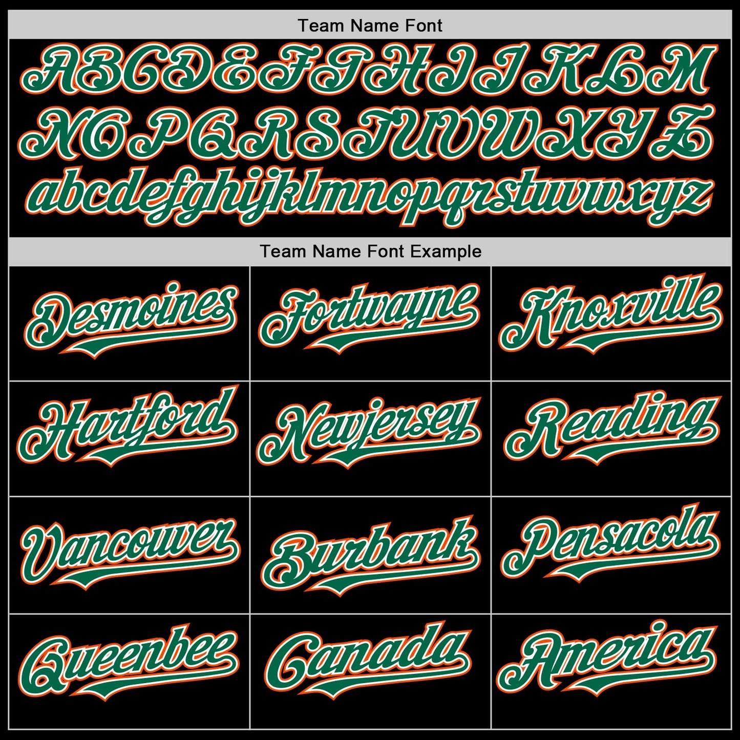 Custom Black Kelly Green Pinstripe White-Orange Authentic Sleeveless Baseball Jersey - Sky-Custom