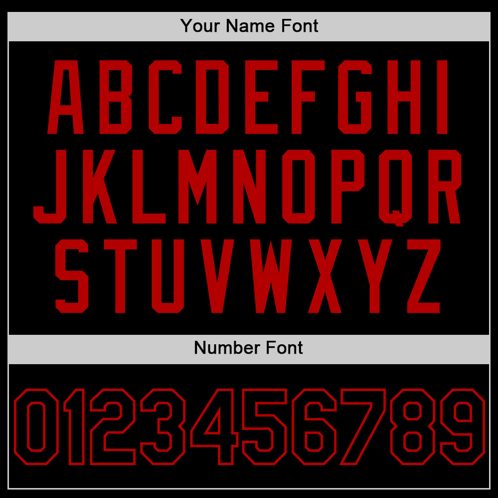 Custom Black Red Authentic Sleeveless Baseball Jersey - Sky-Custom