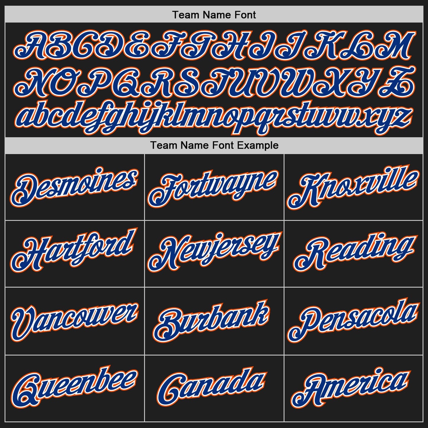 Custom Black Royal-Orange Authentic Throwback Basketball Jersey - Sky-Custom