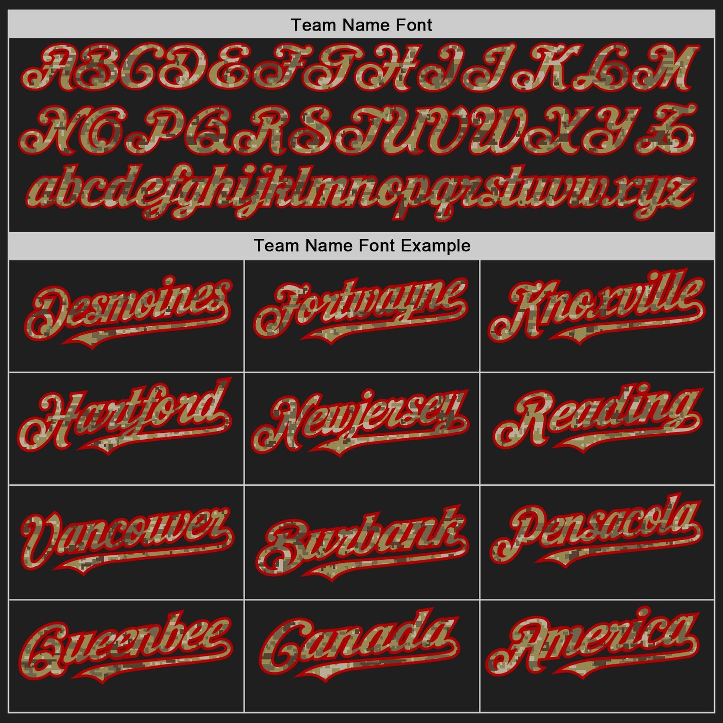 Custom Black Camo-Red Authentic Baseball Jersey - Sky-Custom