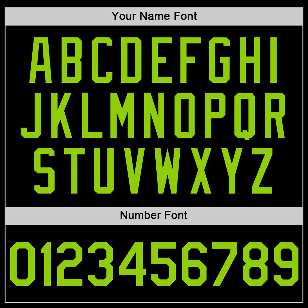 Custom Black Neon Green Mesh Authentic Throwback Baseball Jersey - Sky-Custom