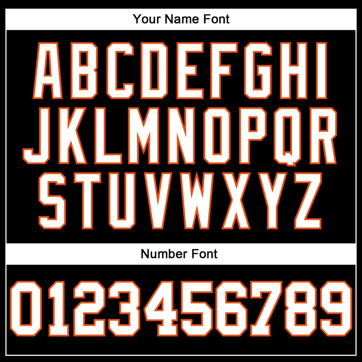 Custom Black White-Orange Mesh Authentic Football Jersey - Sky-Custom