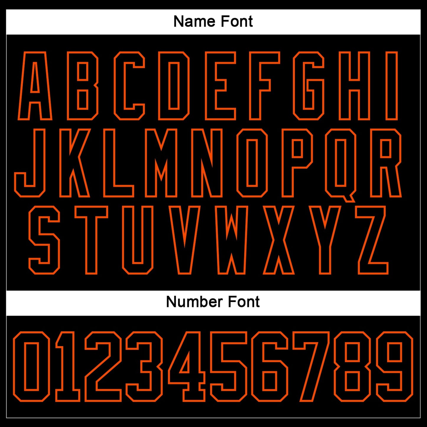 Custom Black Orange Hockey Lace Neck Jersey - Sky-Custom