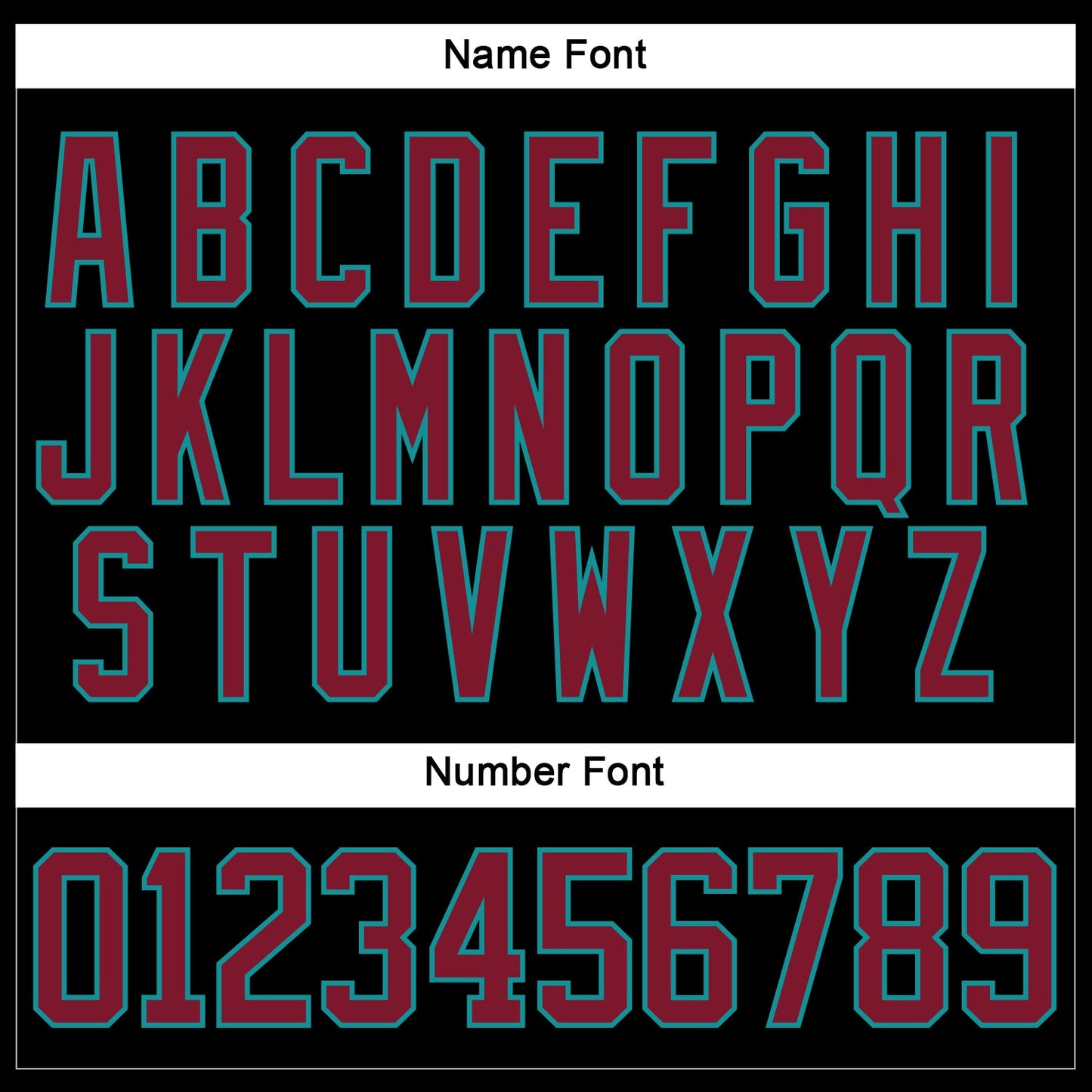 Custom Black Crimson-Teal Hockey Lace Neck Jersey - Sky-Custom