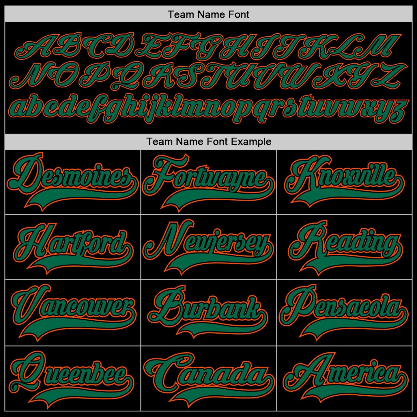 Custom Black Kelly Green-Orange Hockey Lace Neck Jersey - Sky-Custom