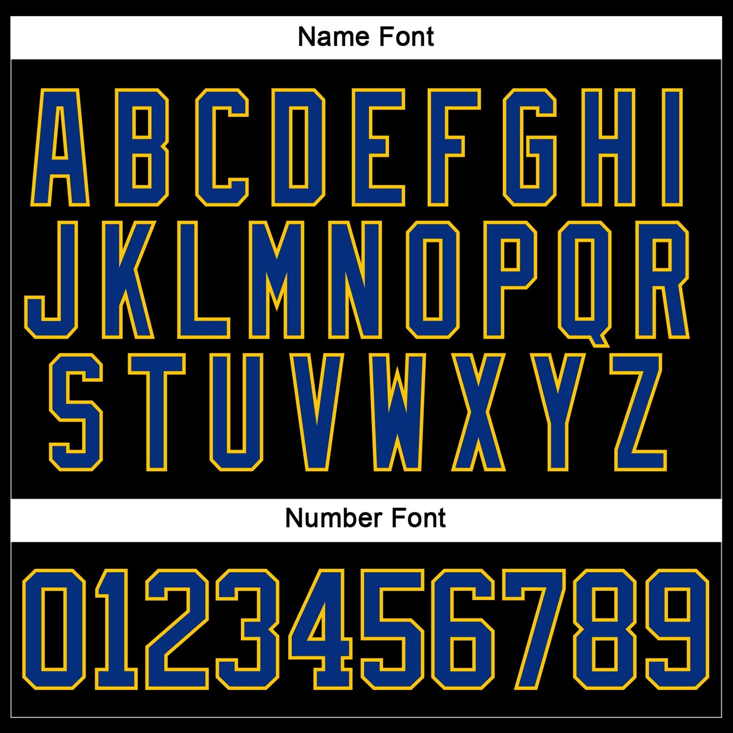 Custom Black Royal-Yellow Hockey Lace Neck Jersey - Sky-Custom
