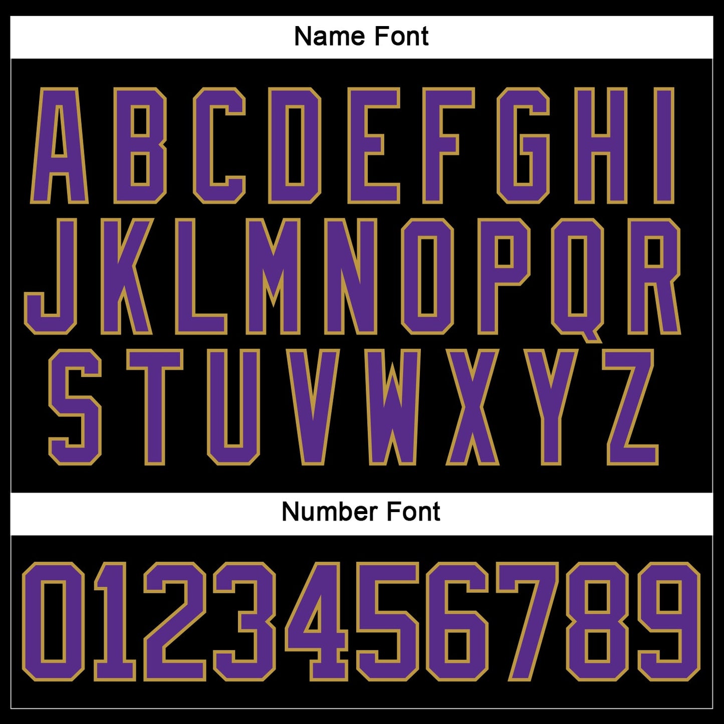 Custom Black Purple-Old Gold Hockey Lace Neck Jersey - Sky-Custom