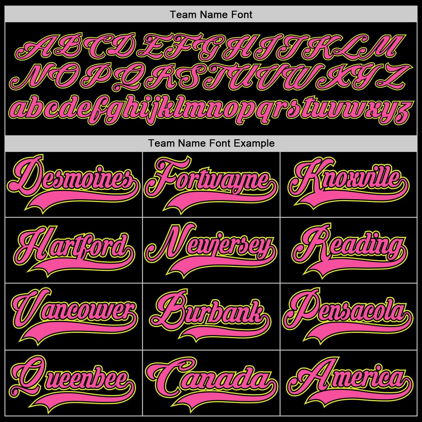 Custom Black Pink-Neon Yellow Hockey Lace Neck Jersey - Sky-Custom