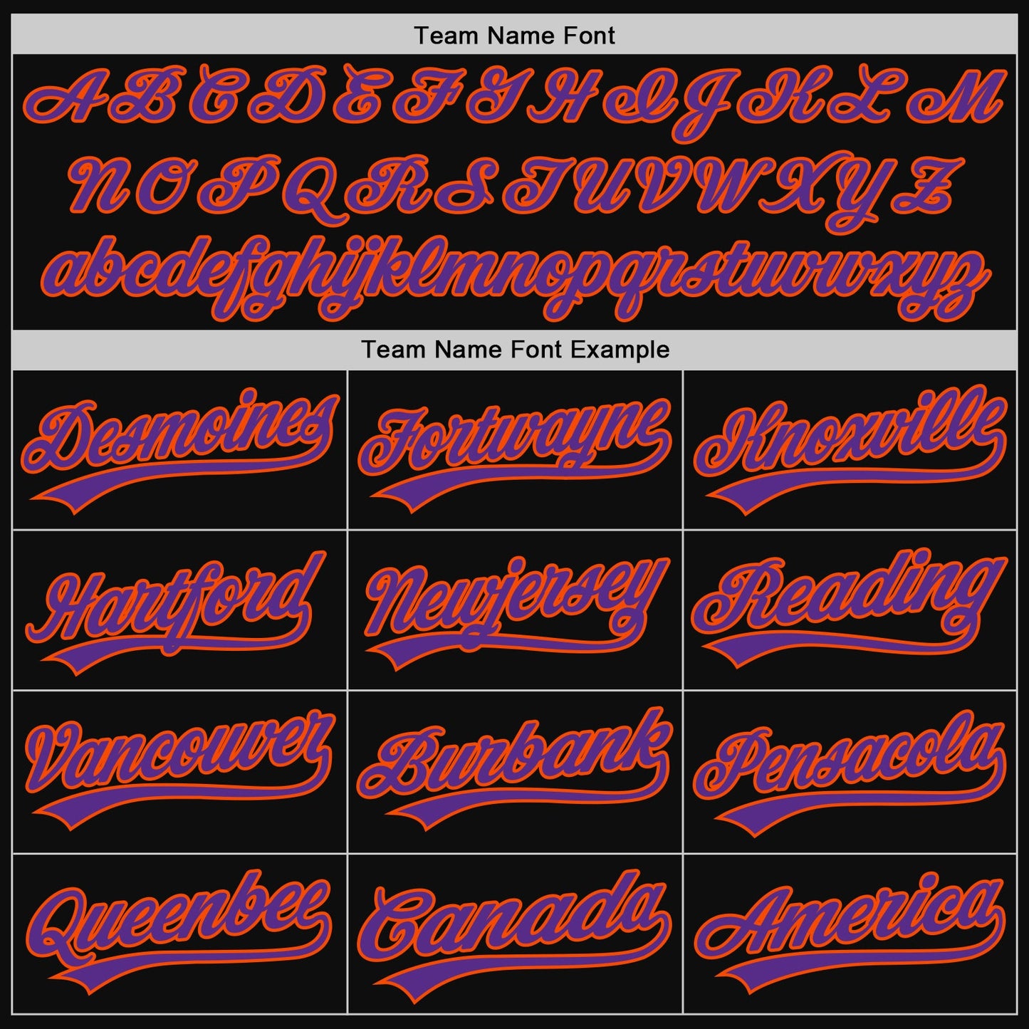Custom Black Purple-Orange Authentic Throwback Baseball Jersey - Sky-Custom