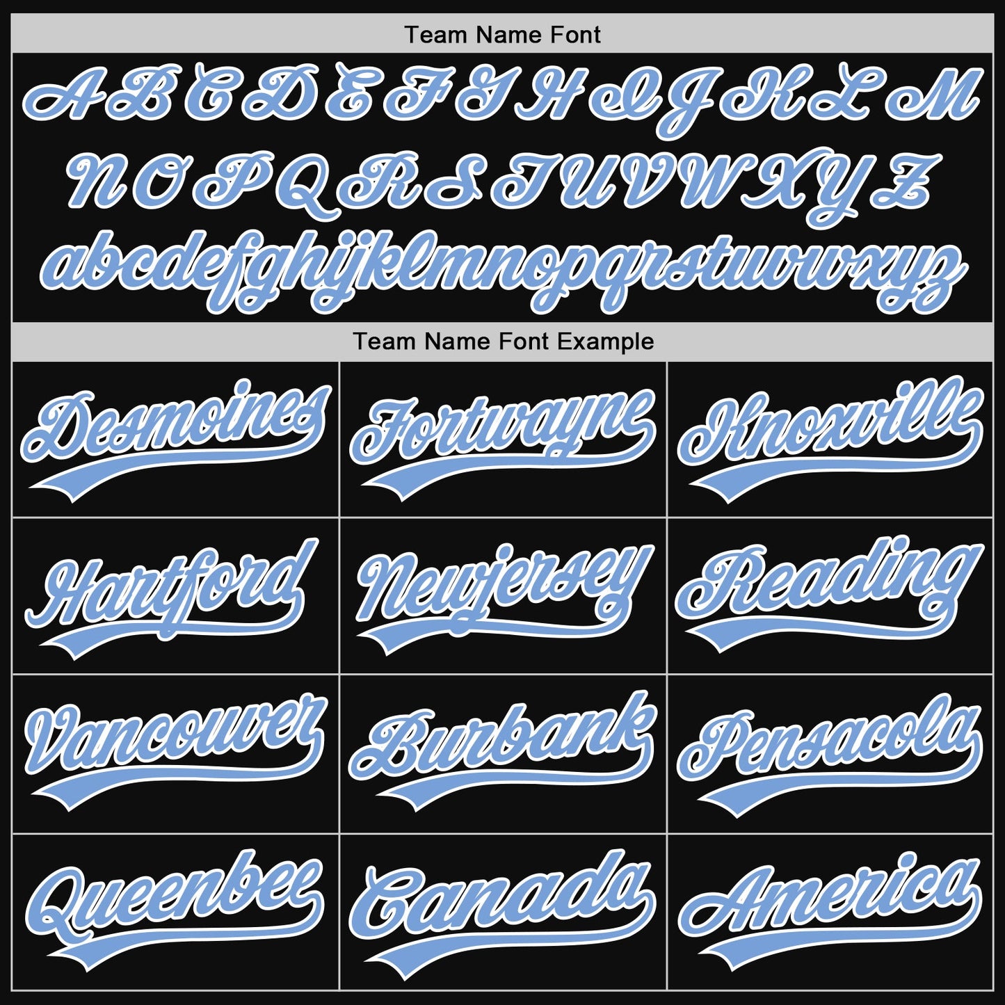 Custom Black Light Blue-White Authentic Throwback Baseball Jersey - Sky-Custom