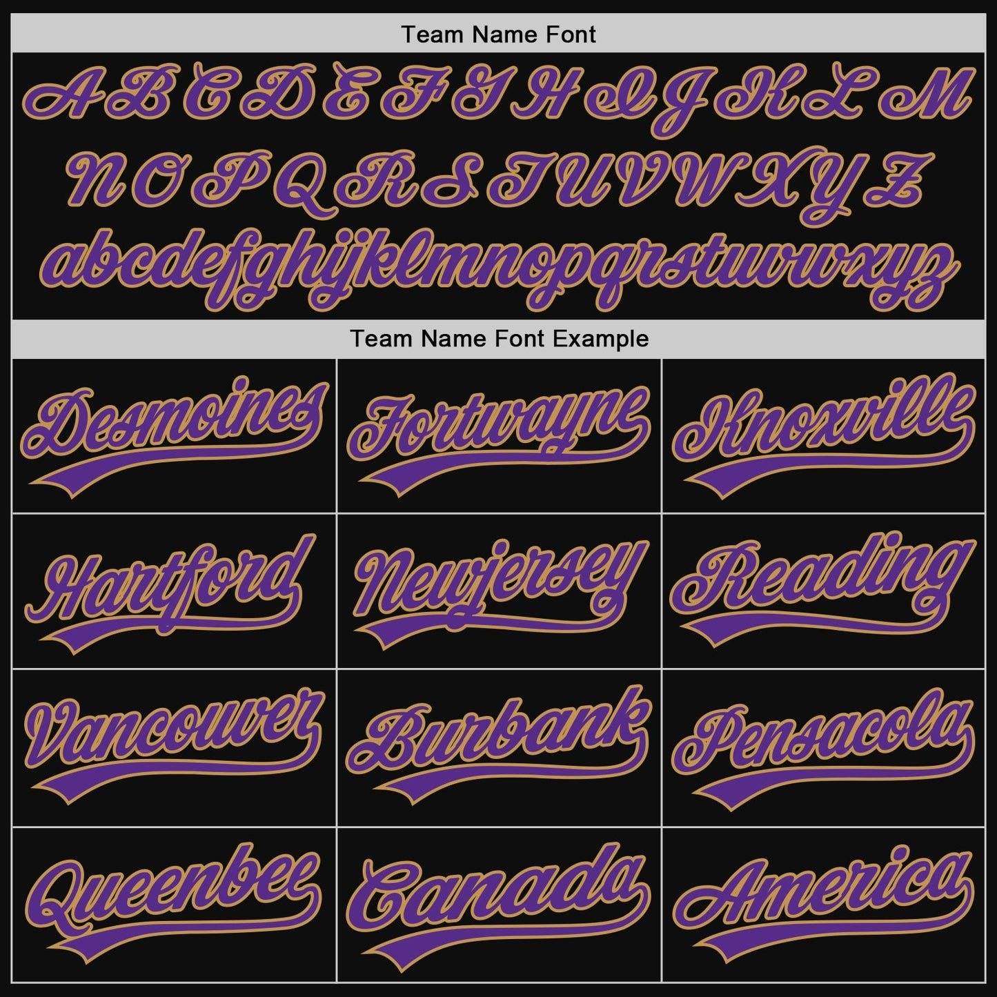 Custom Black Purple-Old Gold Authentic Throwback Baseball Jersey - Sky-Custom