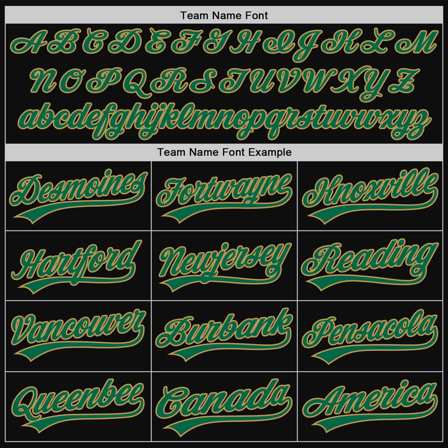 Custom Black Kelly Green-Old Gold Authentic Throwback Baseball Jersey - Sky-Custom