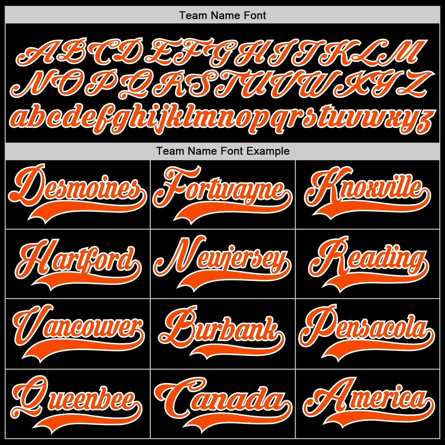 Custom Black Orange-White Hockey Jersey - Sky-Custom