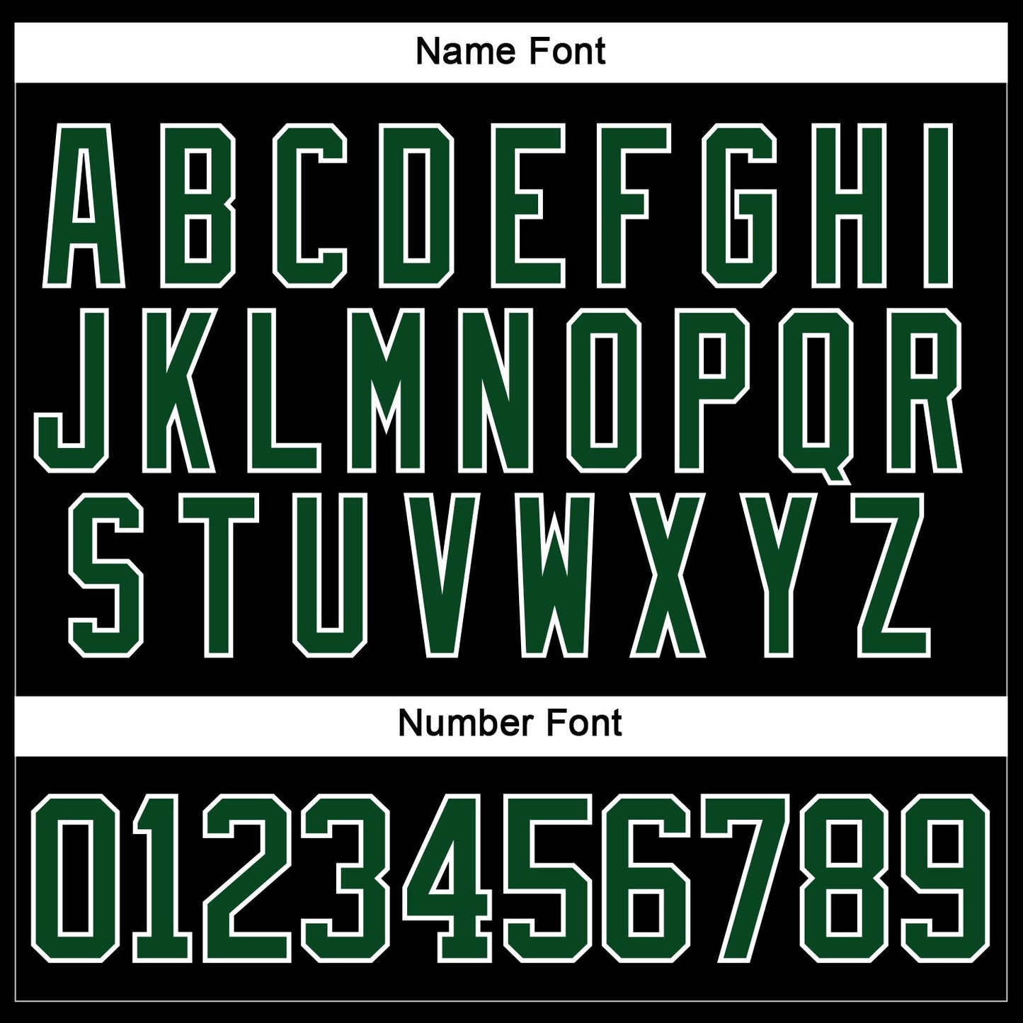 Custom Black Green-White Hockey Jersey - Sky-Custom