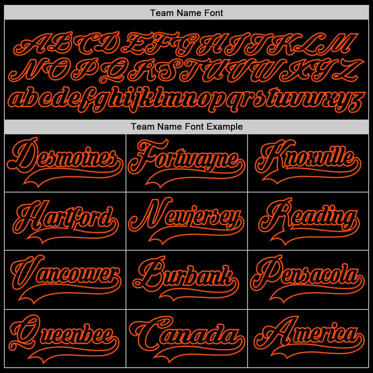 Custom Black Orange Hockey Jersey - Sky-Custom