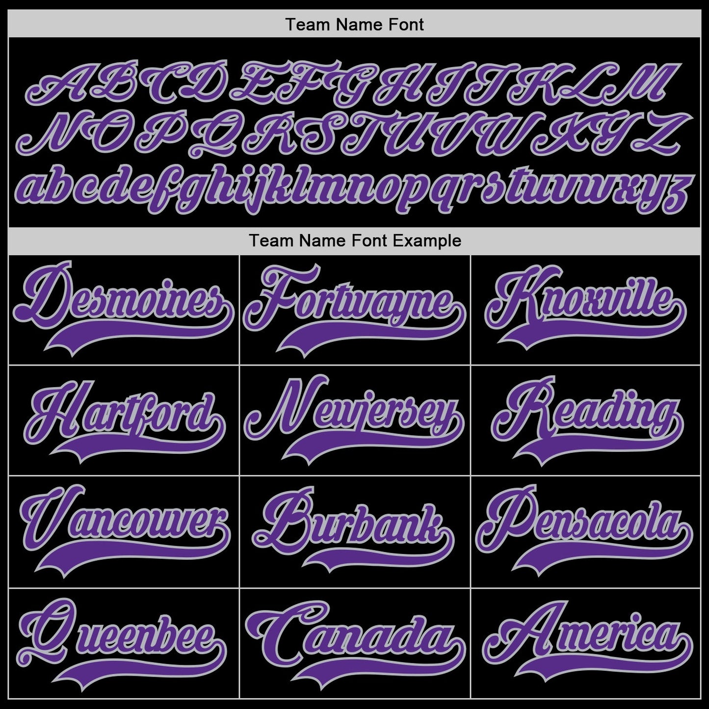Custom Black Purple-Gray Hockey Jersey - Sky-Custom
