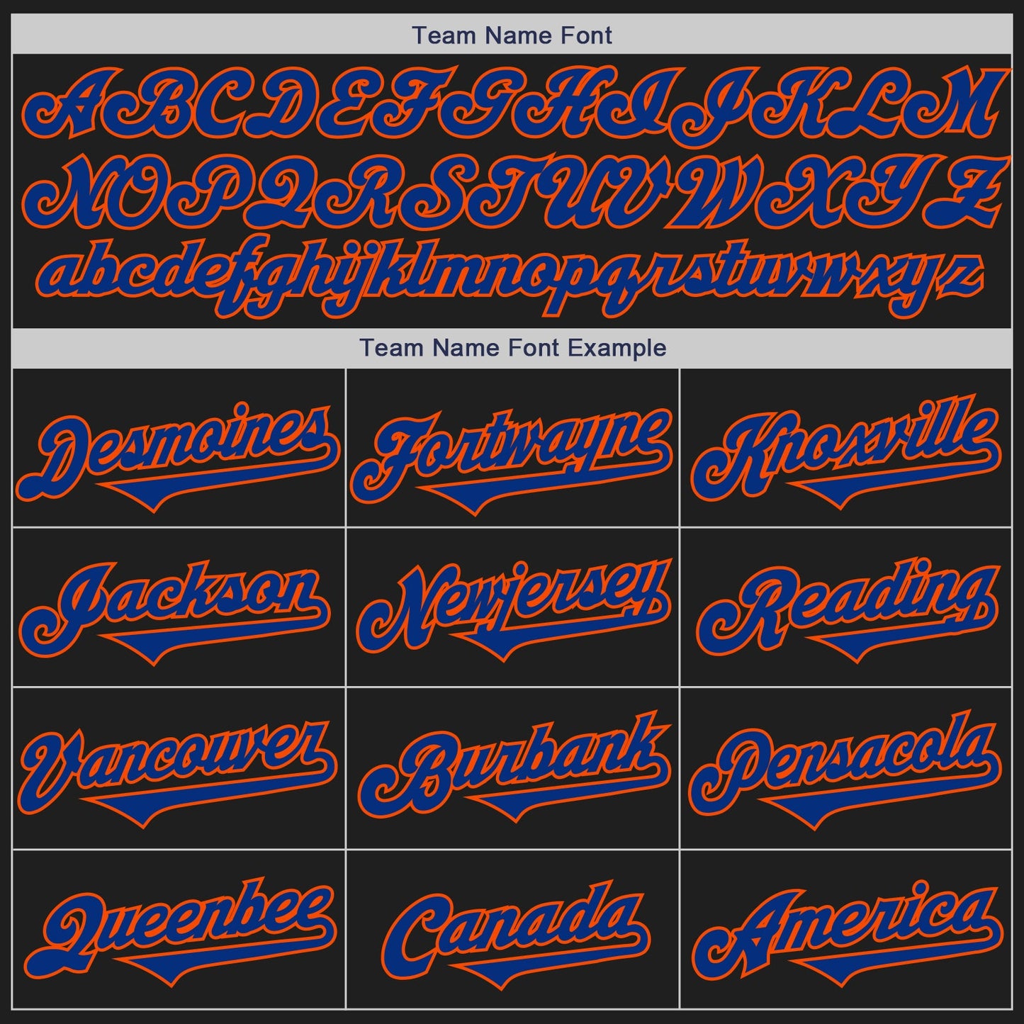 Custom Black Royal-Orange Authentic Baseball Jersey - Sky-Custom