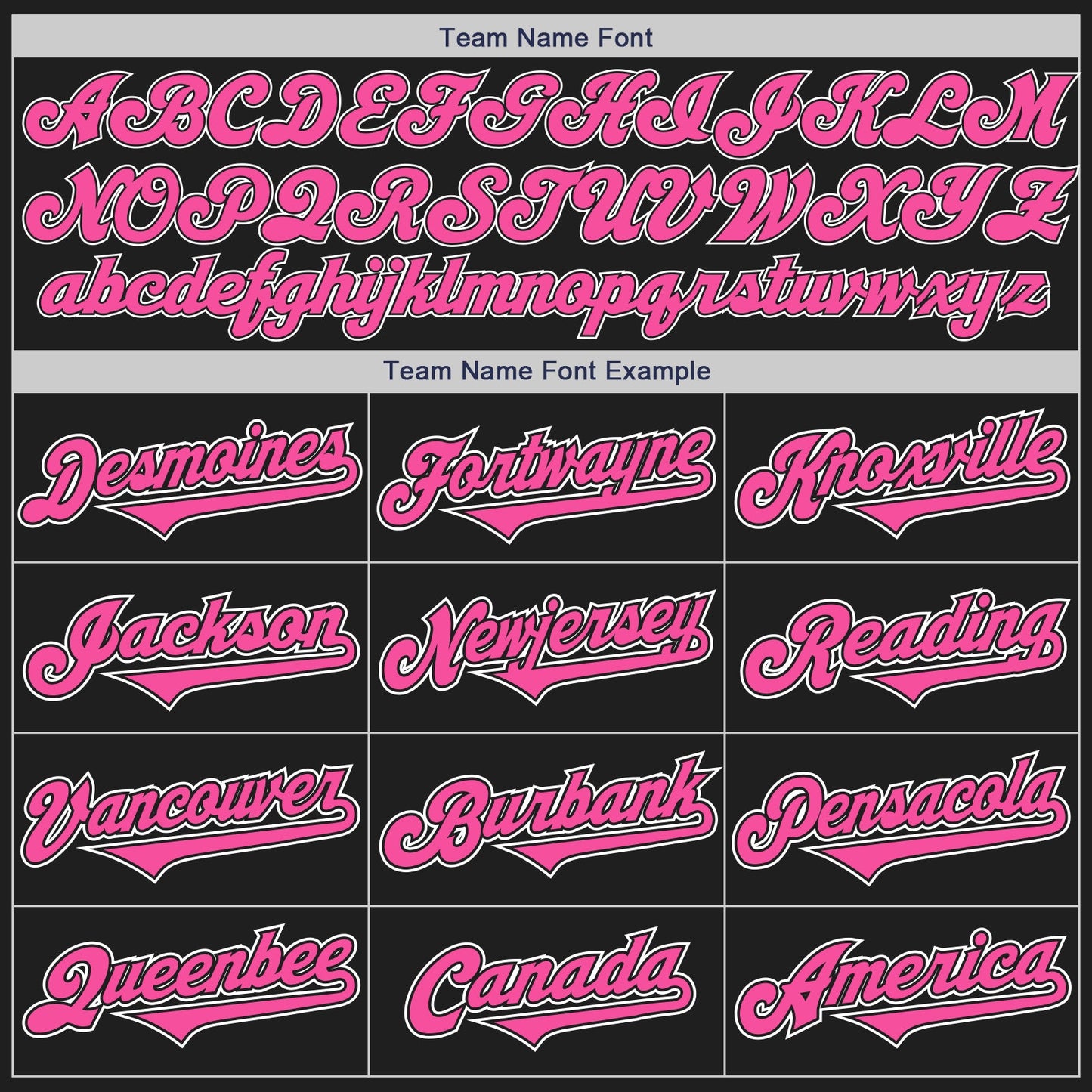 Custom Black White Pinstripe Pink Authentic Baseball Jersey - Sky-Custom