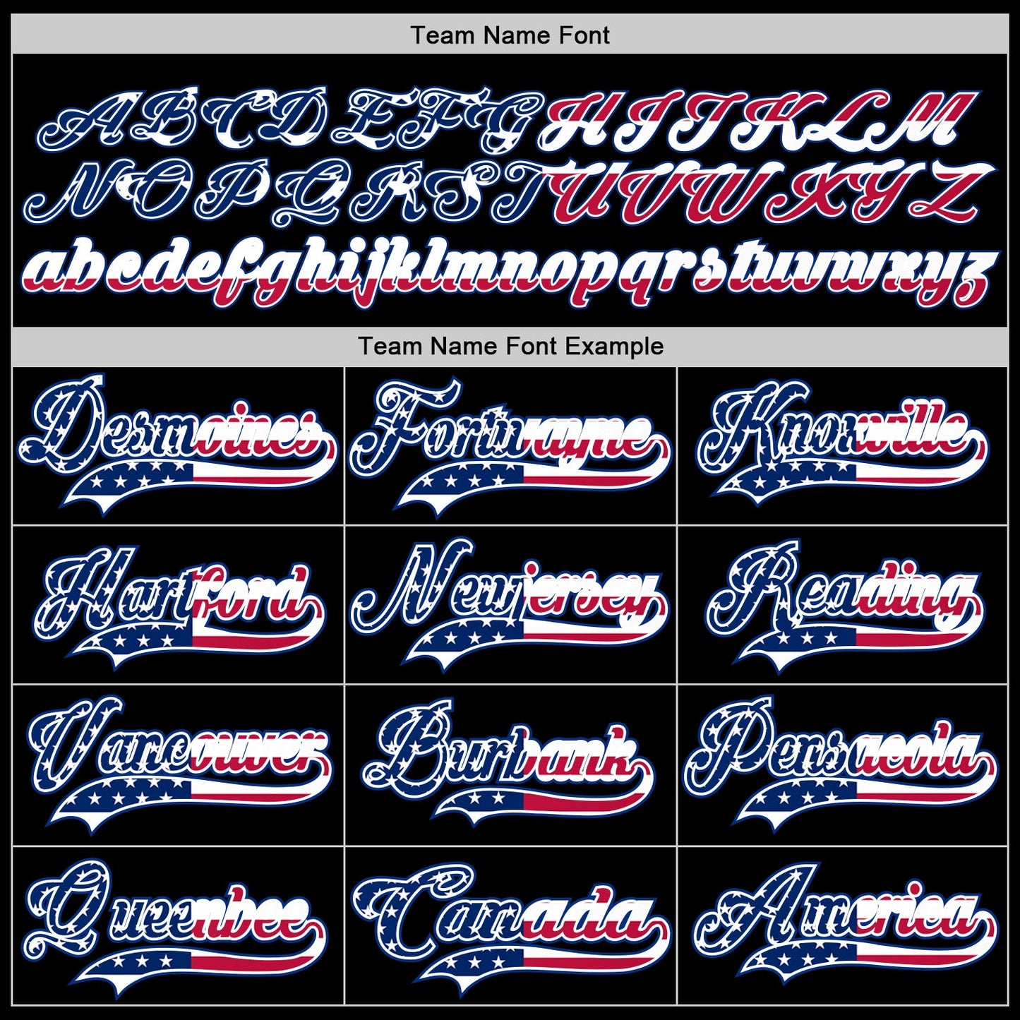 Custom Black USA Flag Royal-Red Hockey Jersey - Sky-Custom