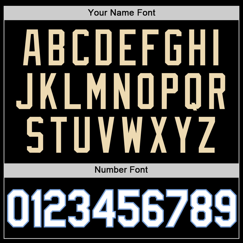 Custom Black White Light Blue-Cream Authentic Throwback Basketball Jersey - Sky-Custom