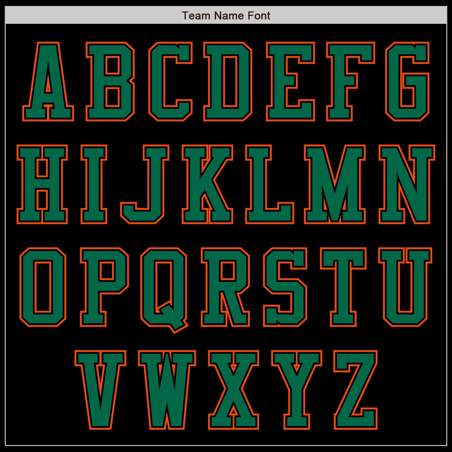 Custom Black Orange-Kelly Green Authentic Baseball Jersey - Sky-Custom