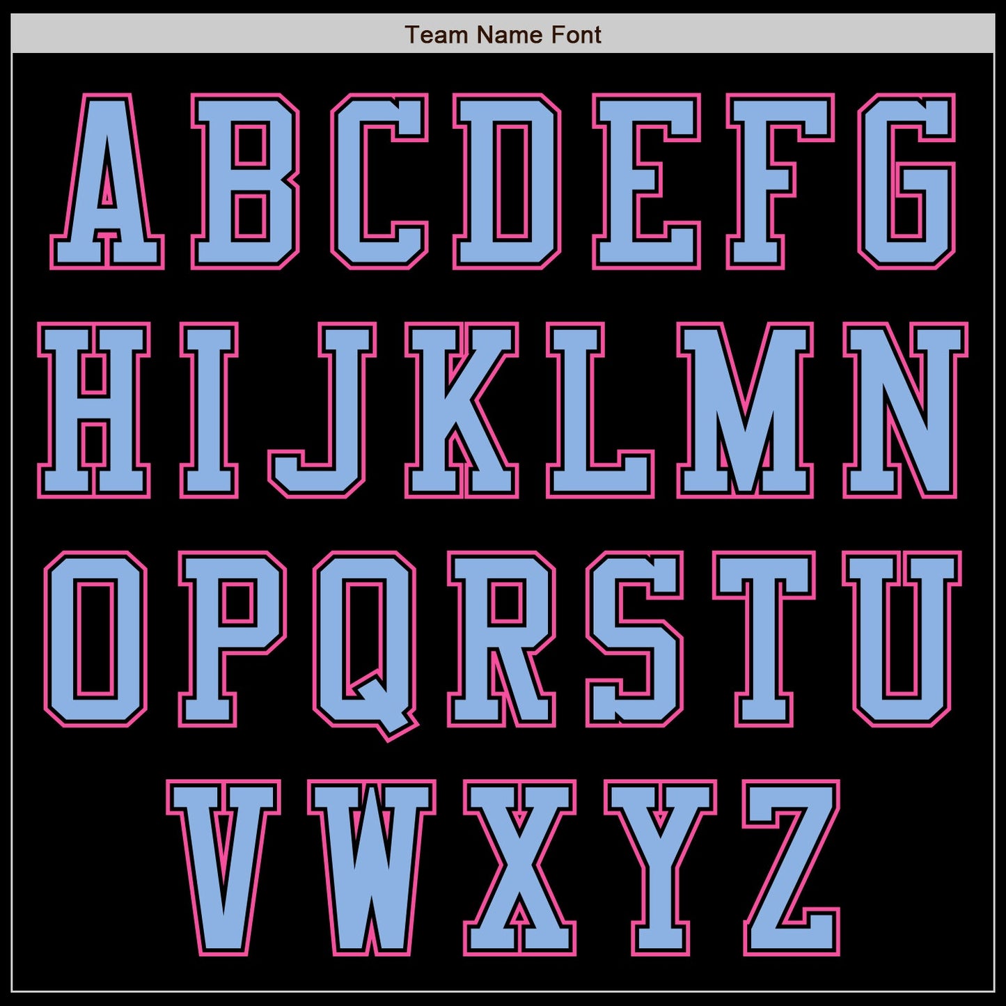 Custom Black Pink-Light Blue Authentic Baseball Jersey - Sky-Custom