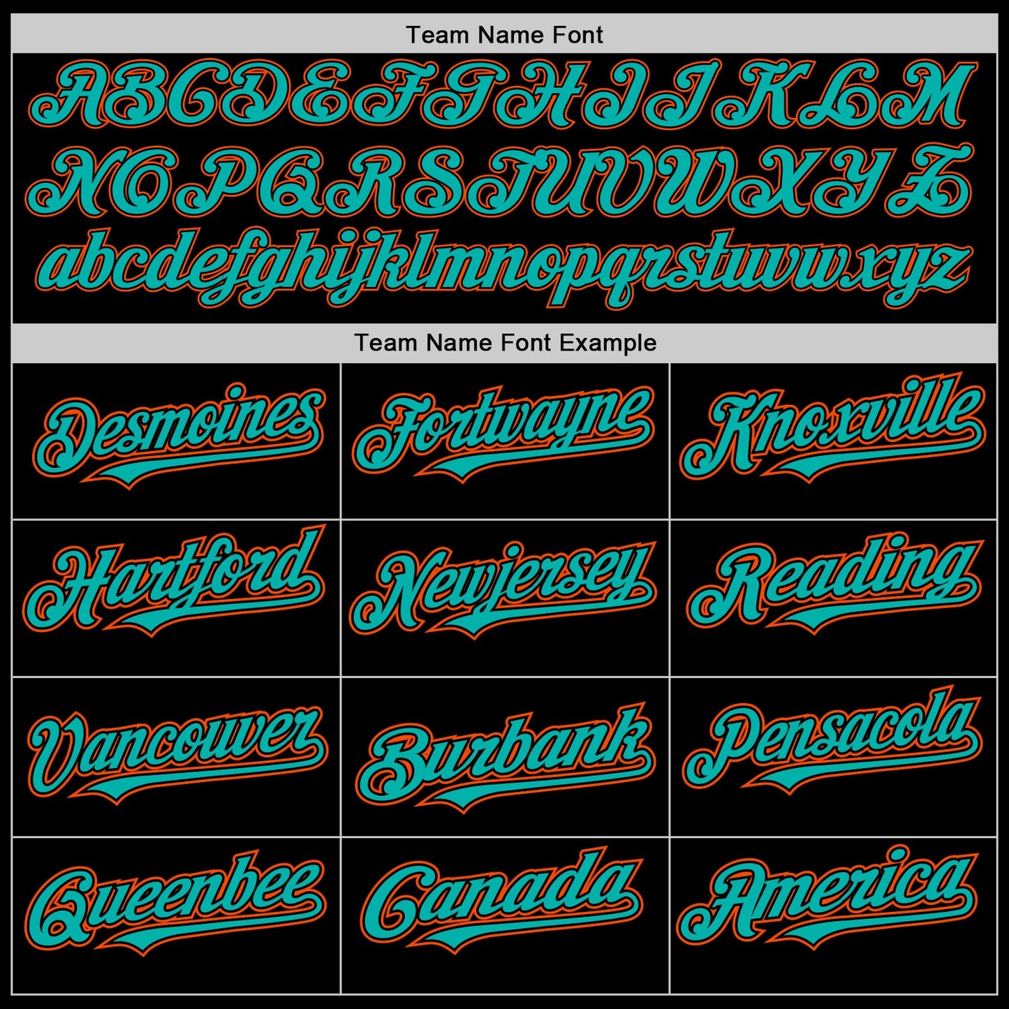 Custom Black Aqua-Orange Authentic Baseball Jersey - Sky-Custom