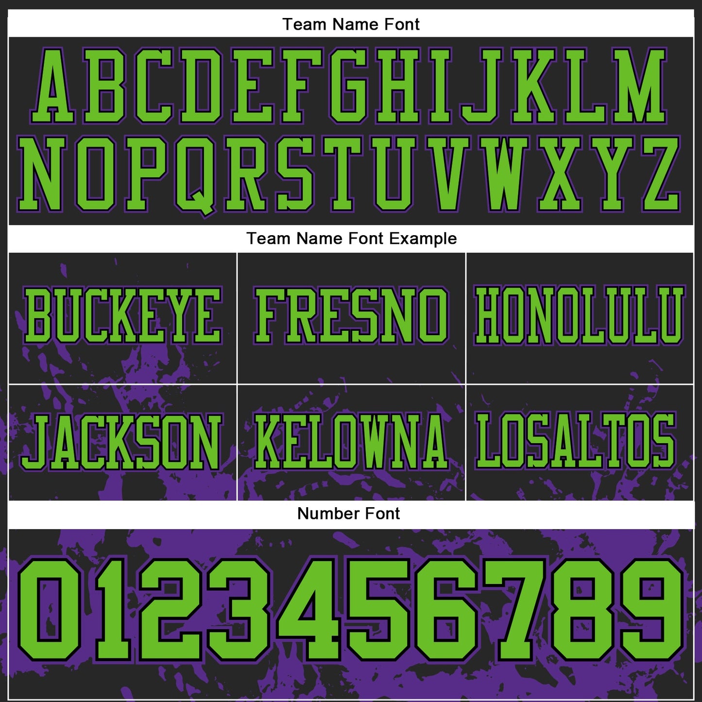 Custom Black Neon Green-Purple Splash Mesh Authentic Football Jersey - Sky-Custom