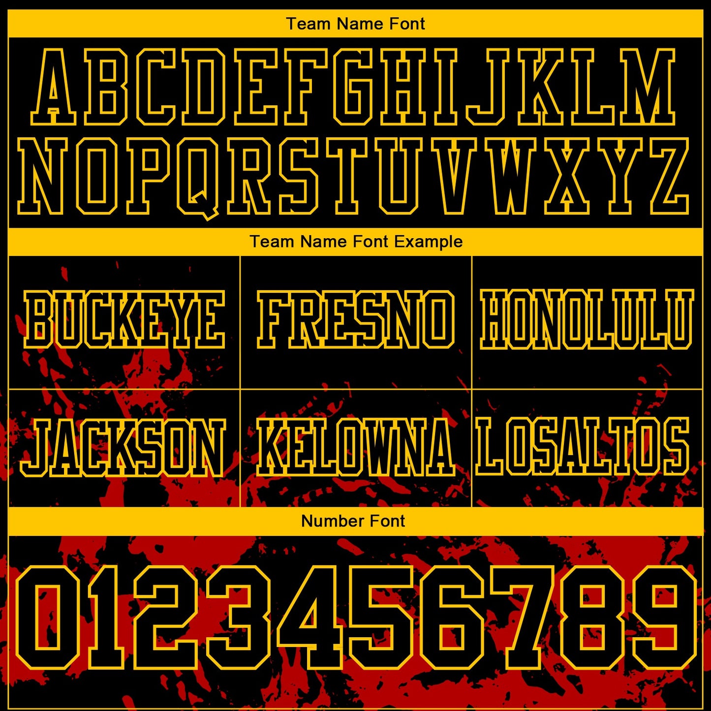 Custom Black Red-Yellow Splash Mesh Authentic Football Jersey - Sky-Custom