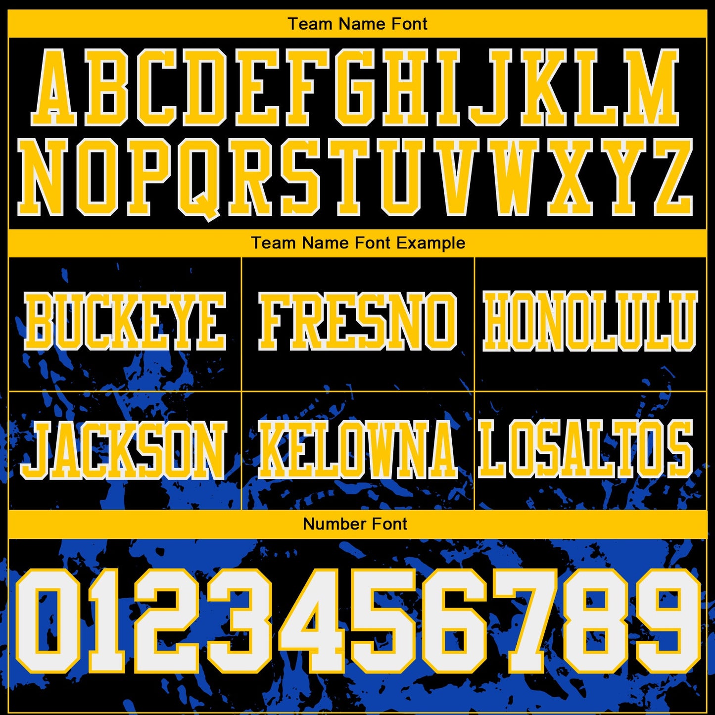 Custom Black White Thunder Blue-Yellow Splash Mesh Authentic Football Jersey - Sky-Custom