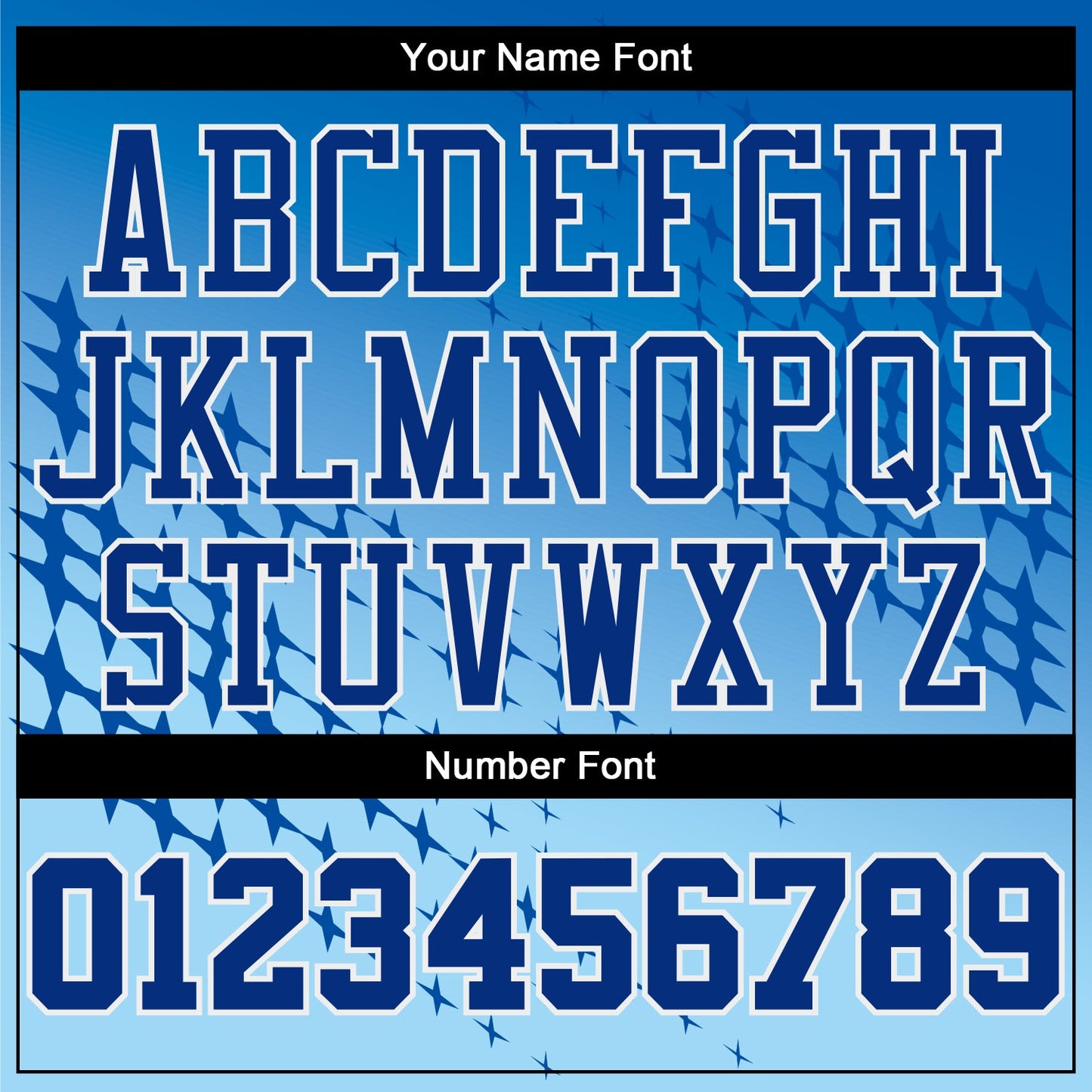 Custom Blue Royal-Light Blue Round Neck Sublimation Basketball Suit Jersey - Sky-Custom