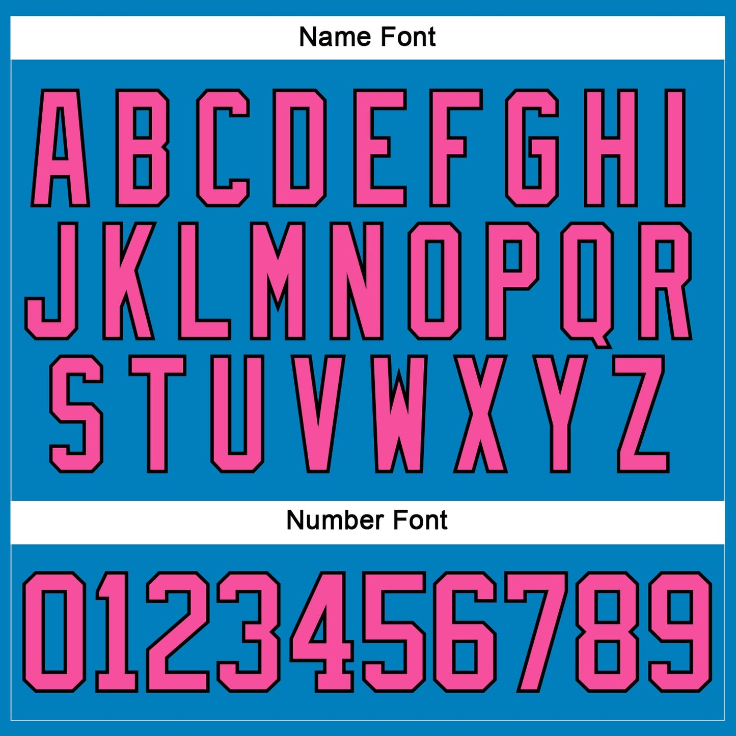 Custom Blue Pink-Black Hockey Lace Neck Jersey - Sky-Custom