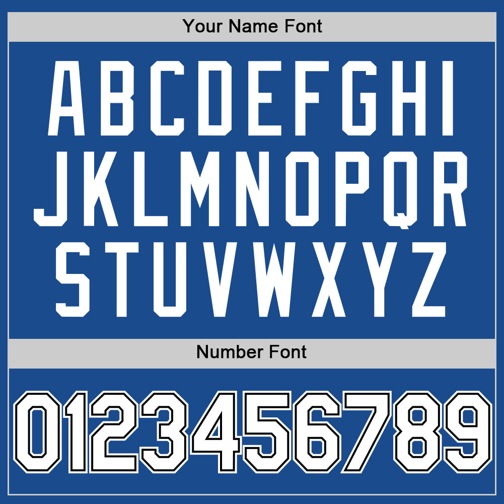 Custom Blue White-Black Authentic Throwback Baseball Jersey - Sky-Custom