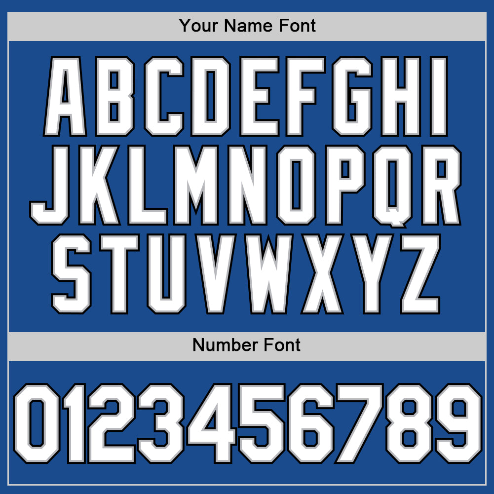 Custom Blue Gray-Black Authentic Throwback Baseball Jersey - Sky-Custom