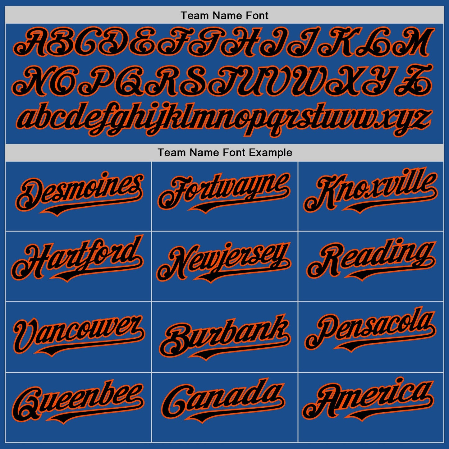 Custom Blue Black-Orange Mesh Authentic Throwback Baseball Jersey - Sky-Custom