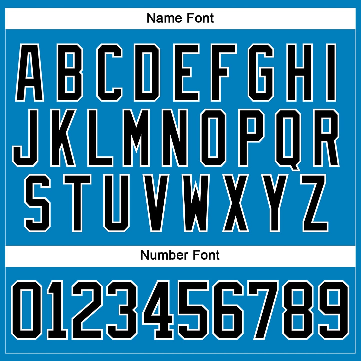 Custom Blue Black-White Hockey Lace Neck Jersey - Sky-Custom