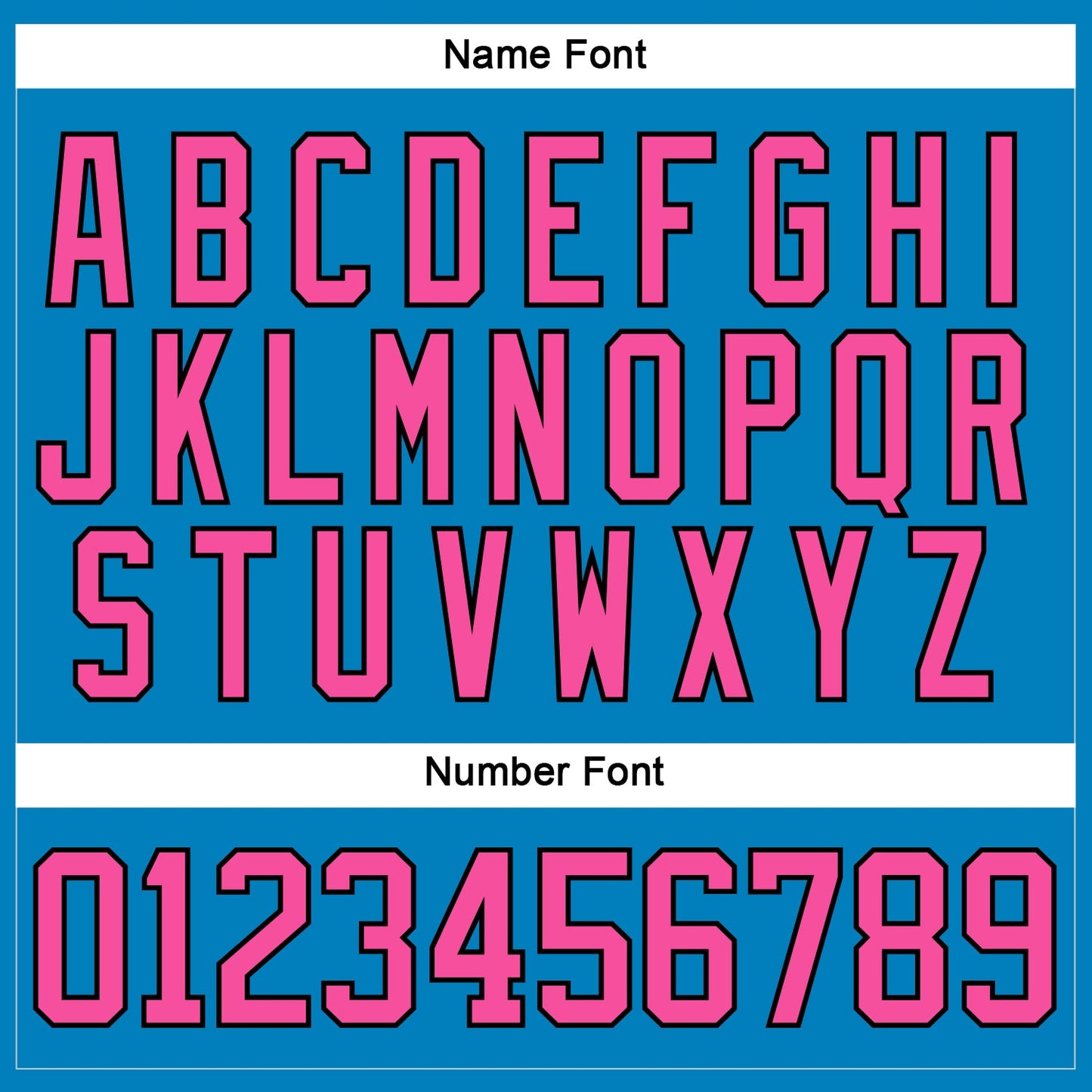 Custom Blue Pink-Black Hockey Lace Neck Jersey - Sky-Custom