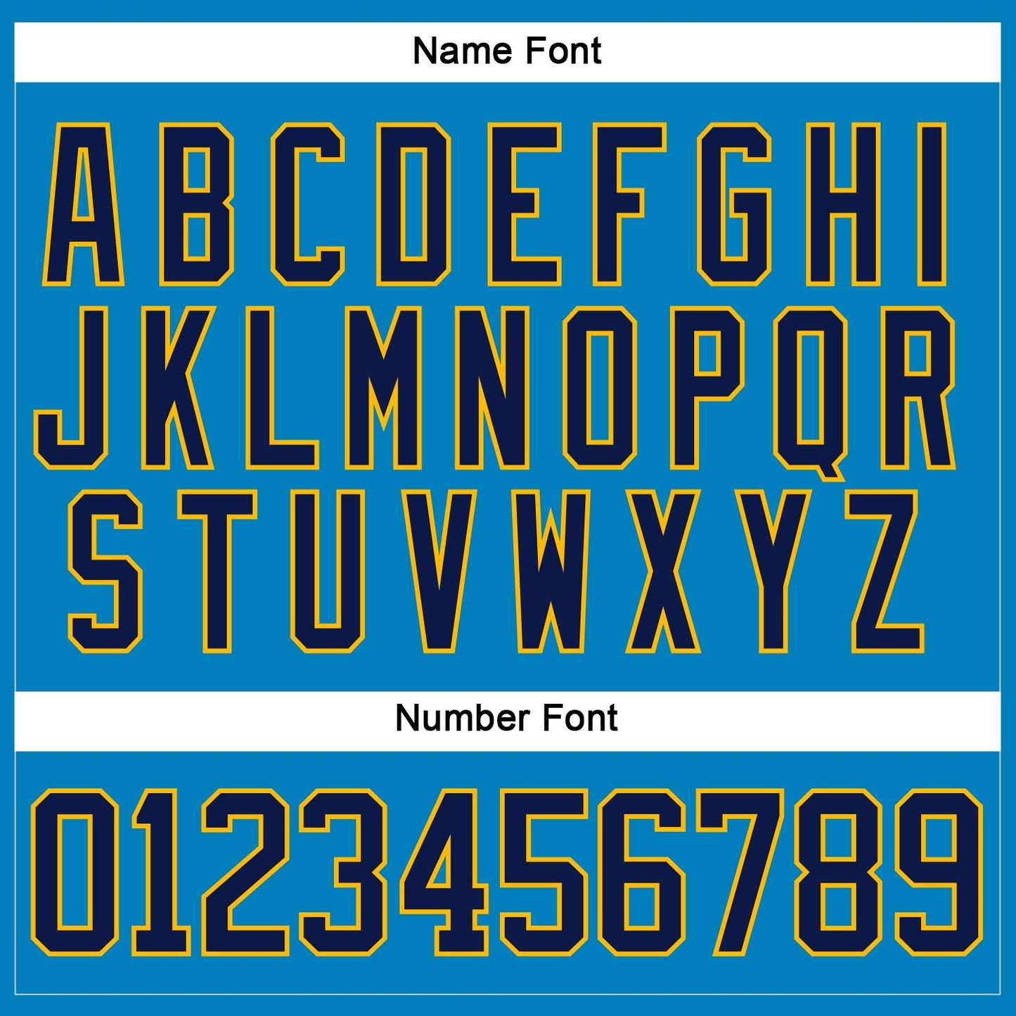 Custom Blue Navy-Gold Hockey Lace Neck Jersey - Sky-Custom