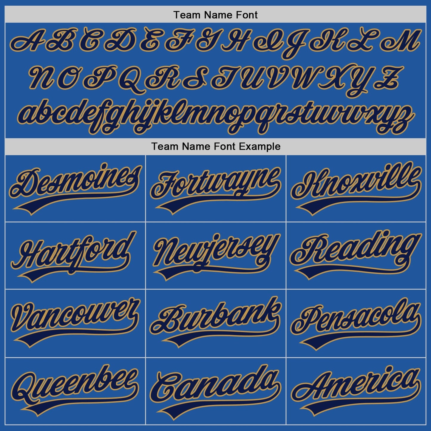 Custom Blue Navy-Old Gold Authentic Throwback Baseball Jersey - Sky-Custom