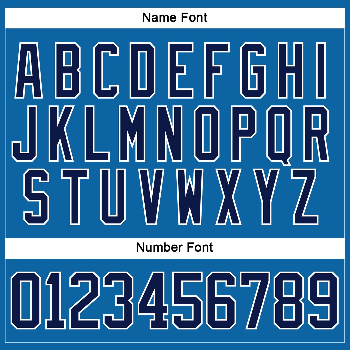 Custom Blue Navy-White Hockey Jersey - Sky-Custom