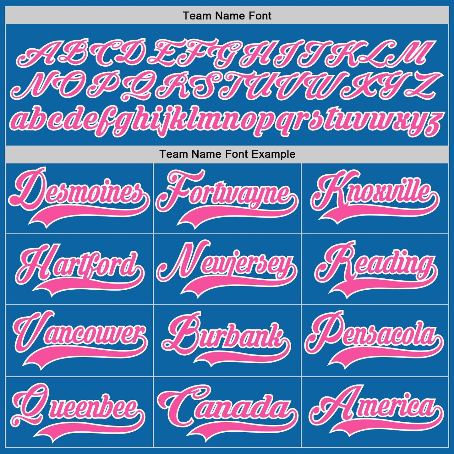Custom Blue Pink-White Hockey Jersey - Sky-Custom