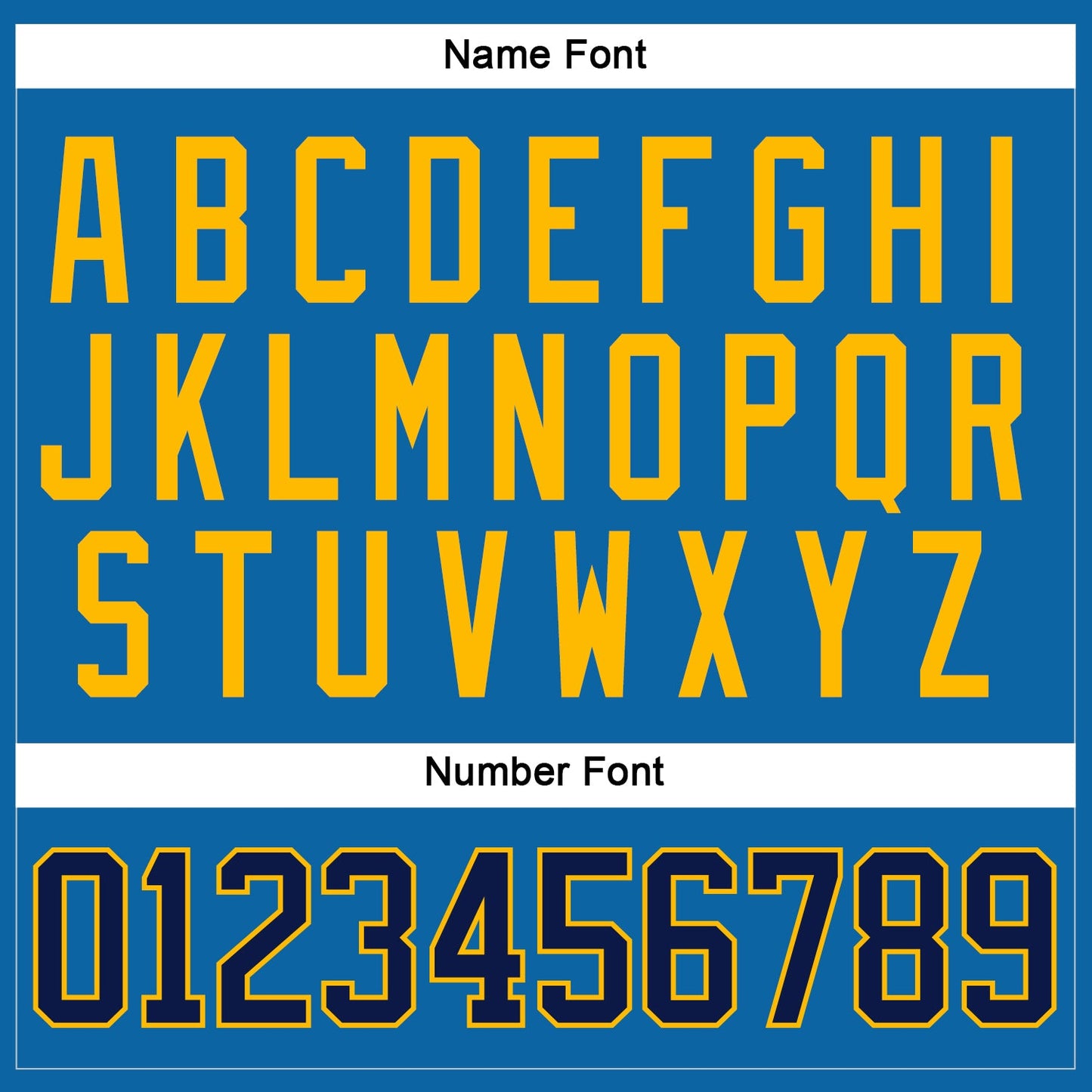 Custom Blue Navy-Gold Hockey Jersey - Sky-Custom