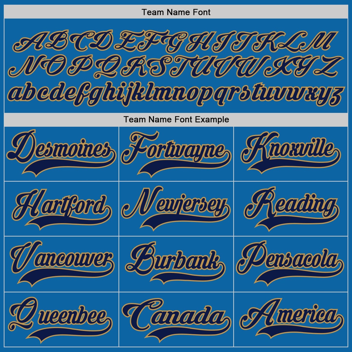 Custom Blue Navy-Old Gold Hockey Jersey - Sky-Custom