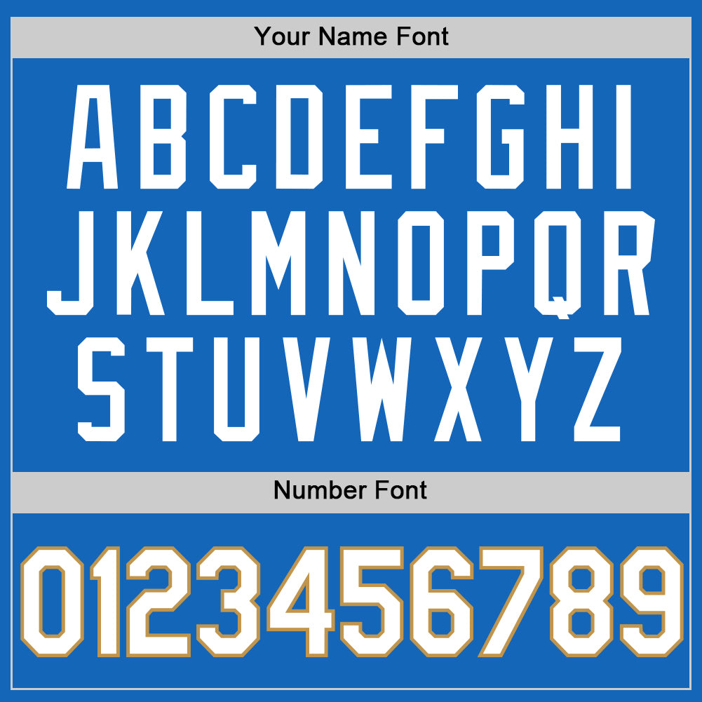 Custom Blue White-Old Gold Authentic Throwback Basketball Jersey - Sky-Custom