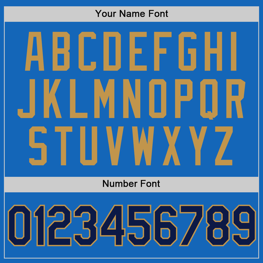 Custom Blue Navy-Old Gold Authentic Throwback Basketball Jersey - Sky-Custom