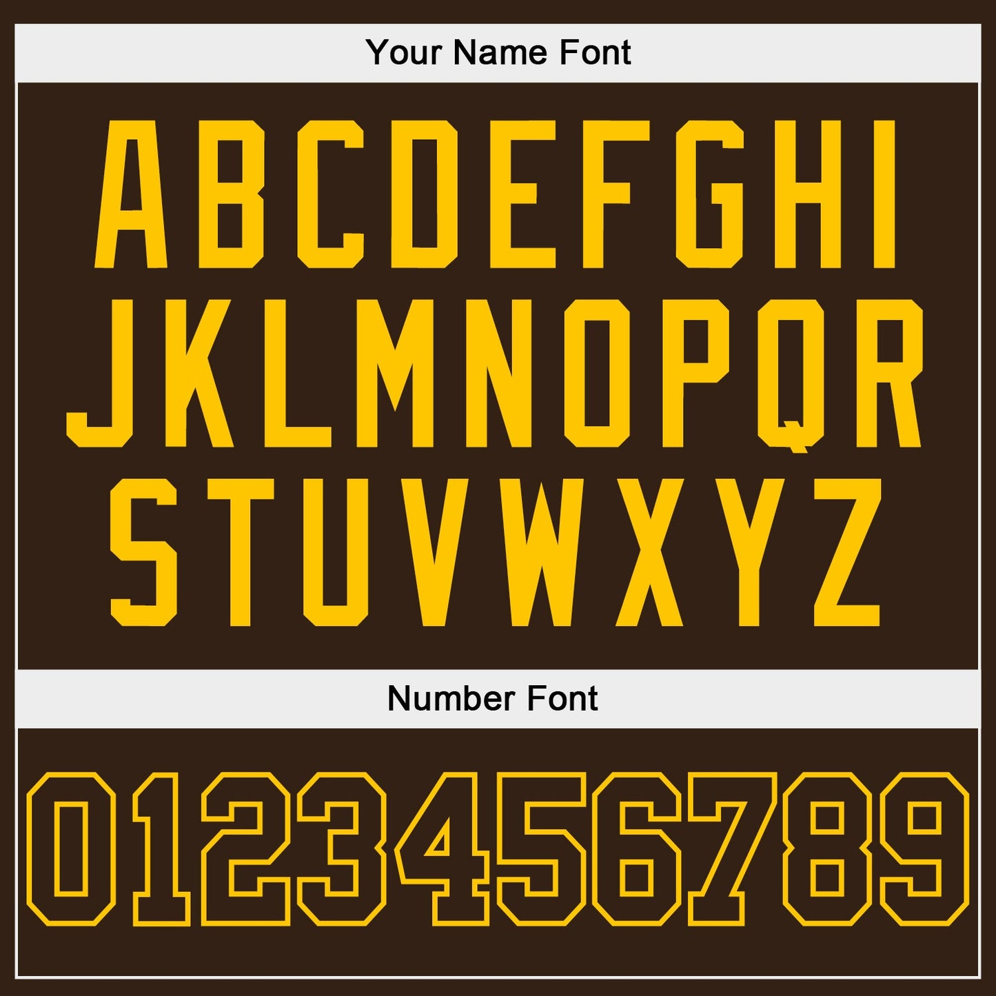 Custom Brown Brown-Gold Authentic Baseball Jersey - Sky-Custom