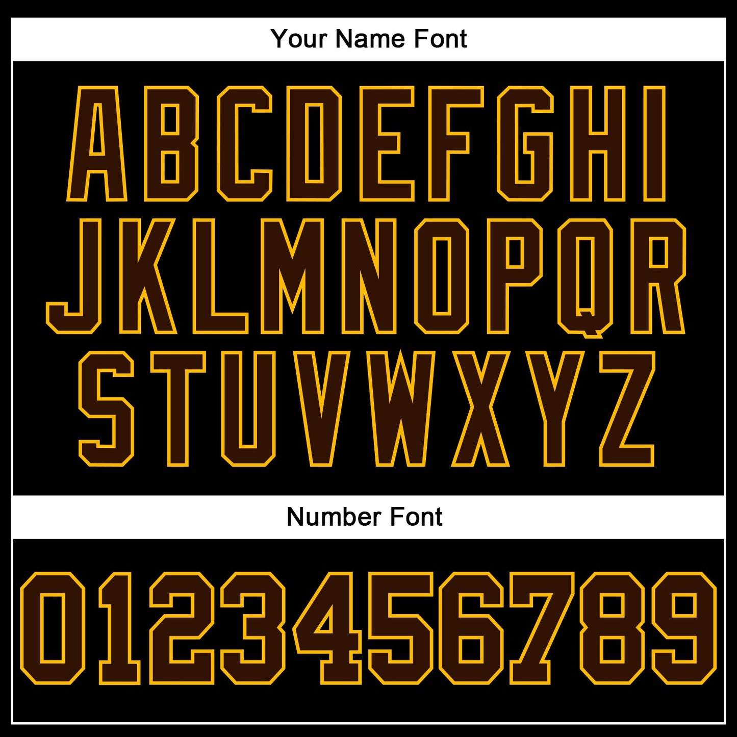 Custom Brown Gold-Black Mesh Authentic Football Jersey - Sky-Custom