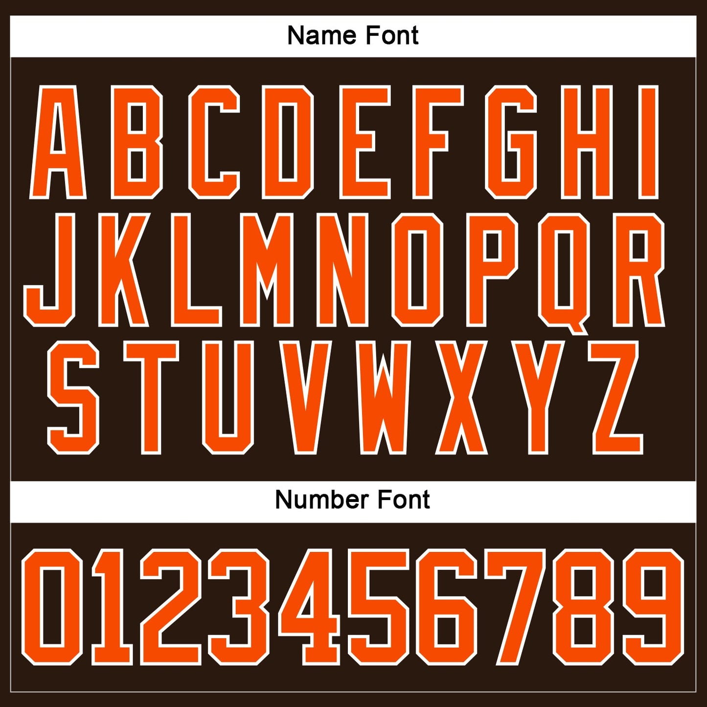 Custom Brown Orange-White Hockey Lace Neck Jersey - Sky-Custom