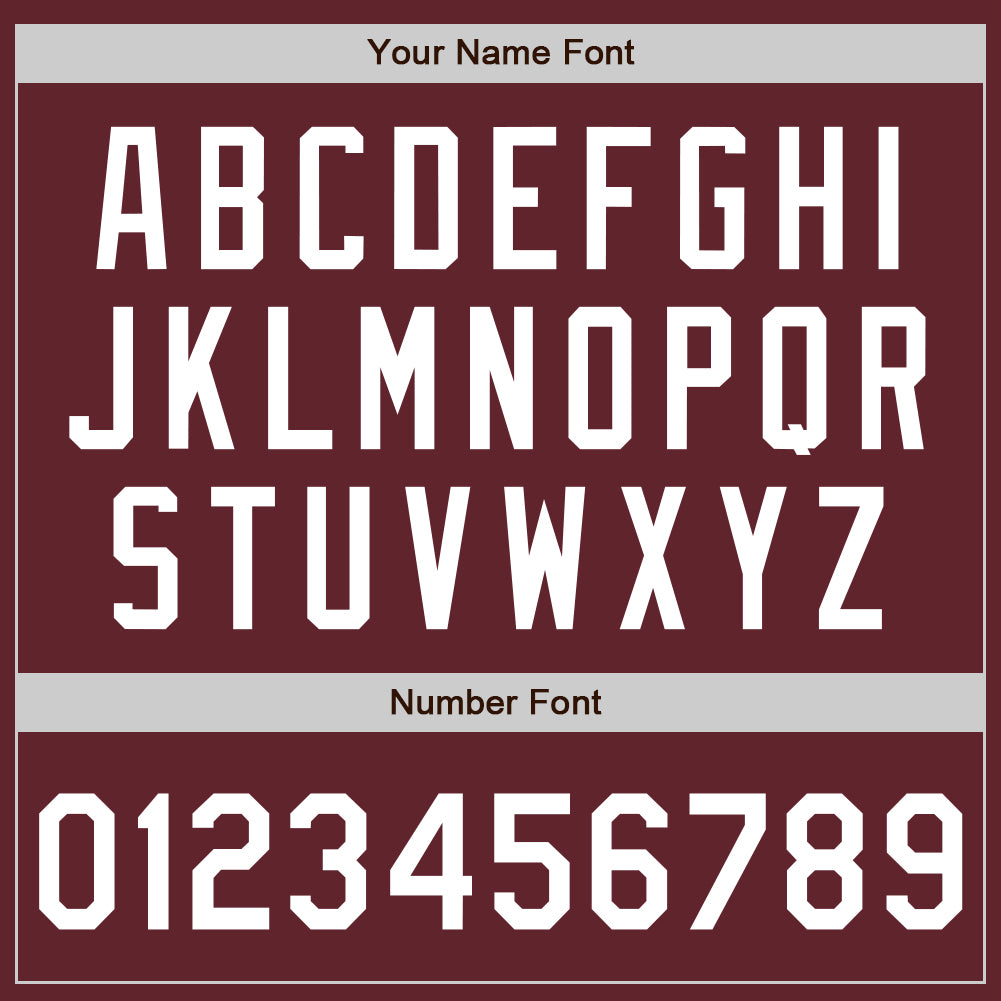 Custom Burgundy White Authentic Baseball Jersey - Sky-Custom